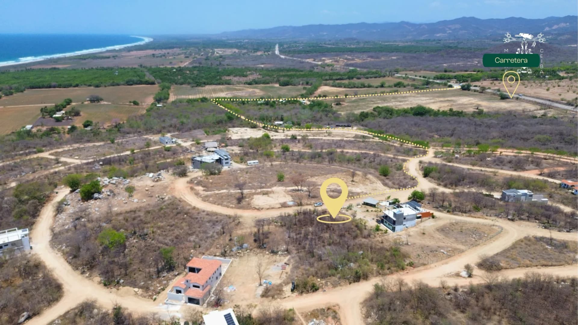 Amplio Terreno con vista al mar en playa Plataforma, Puerto Escondido - 4