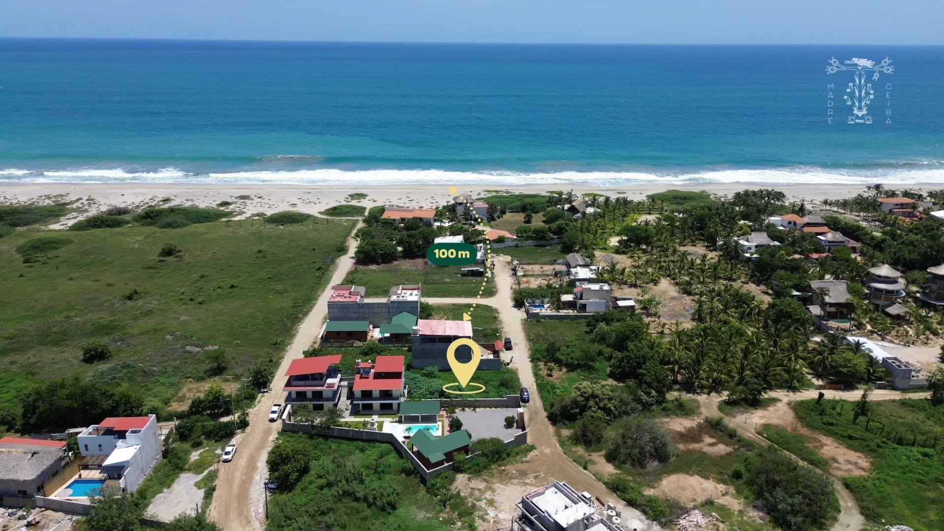 Terreno a unos pasos del mar