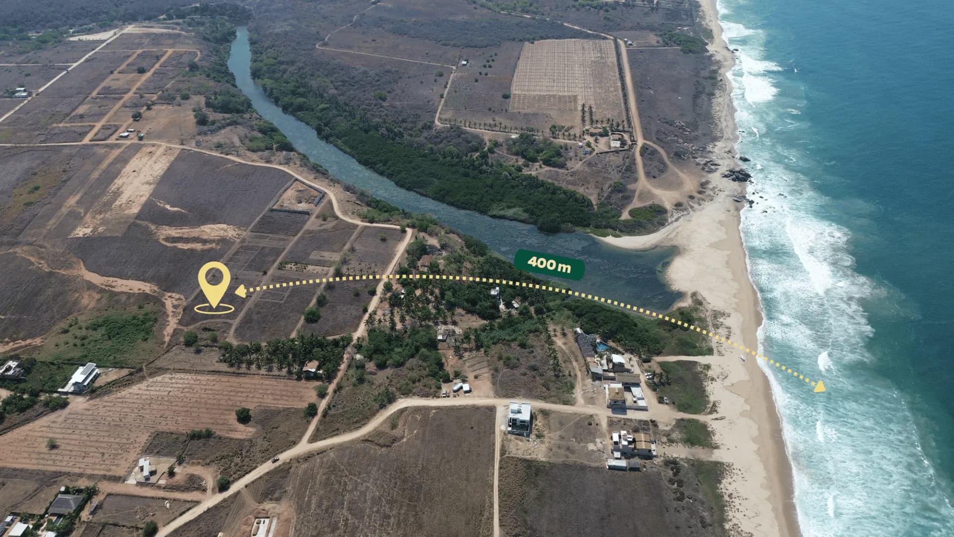Terreno junto al Río de Puertecito